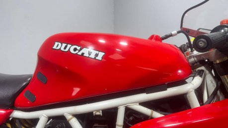 Ducati 750 1992 18K RUNNING PROJECT BIKE CLASSIC 6750 VTWIN CARBED 26