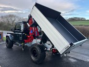 Land Rover Defender 130 130 Tdci Crane Tipper - Air Con - Galv Chassis 7