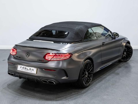 Mercedes-Benz C Class 4.0 C63 V8 BiTurbo AMG S (Premium) Cabriolet 2dr Petrol SpdS MCT Euro 6 (s/ 44