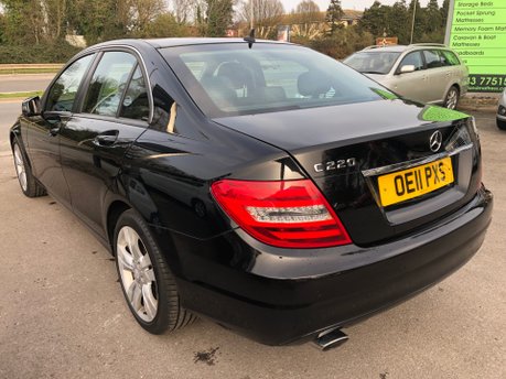 Mercedes-Benz C Class C220 CDI BLUEEFFICIENCY SE EDITION 125 automatic 61,000m £165 tax 13