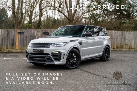 Land Rover Range Rover Sport SVR OVERFINCH SUPER SPORTS.NOW SOLD. SIMILAR REQUIRED. PLEASE CALL 01903 254800 1