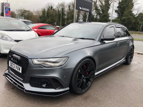 Audi A6 RS6 AVANT TFSI 4.0 V8 QUATTRO with £27000 options FASH 78000m Kartel Kit 12