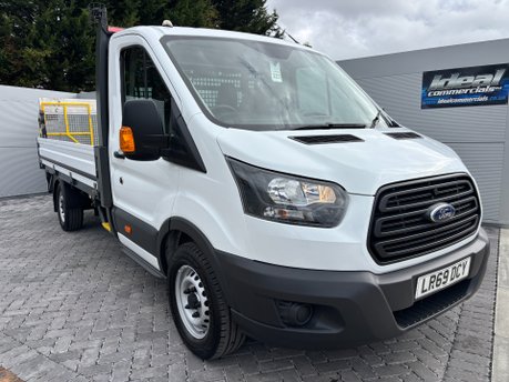 Ford Transit 350 Srw L3 170 ps Dropside Truck with Tail Lift - Air Con