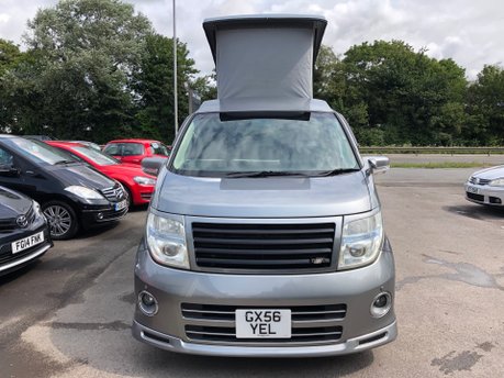 Nissan Elgrand 3.5 V6 Automatic Highway Star 4 berth Camper van with pop up roof 57000m 20