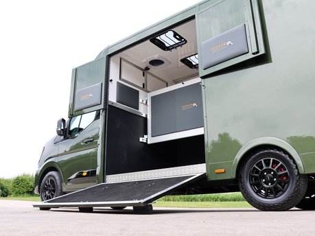The New Shape Renault master proves perfect for style and comfort 3.5 or 4.5 manual or automatic options available from Seeker 