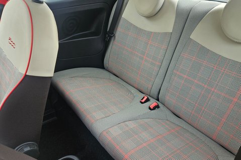 Fiat 500 1.2 LOUNGE LOOK! JUST 62000 MILES! 1 PREVIOUS KEEPER! GLASS ROOF ,BLUETOOTH 14