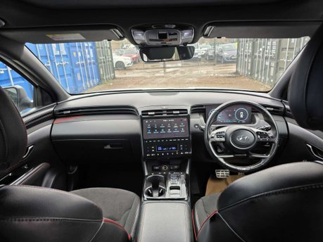 Hyundai TUCSON 1.6 h T-GDi N Line S SUV 5dr Petrol Hybrid Auto Euro 6 (s/s) (230 ps) 17
