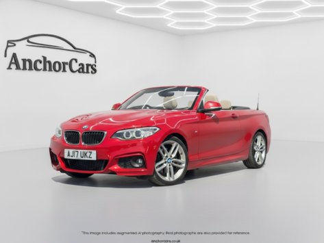 BMW 2 Series 2.0 220d M Sport Convertible 2dr Diesel Auto Euro 6 (s/s) (190 ps)
