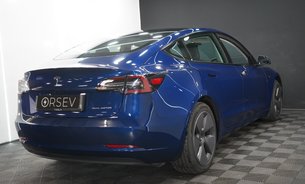 Tesla Model 3 LONG RANGE AWD One Owner Deep Blue Metallic Adaptive LEDs Pano Roof  VAT Q 6