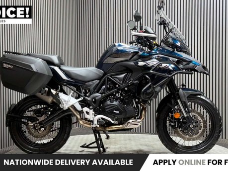 Benelli TRK 502 X 2022 ONLY 10K SIDE BOXES CAR PLAY A2 READY NEW MOT 500CC