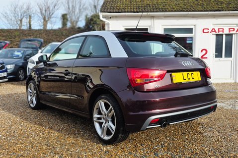 Audi A1 TDI S LINE..£20:00 R/TAX..12 SERVICES..LAST OWNER HAS OWNED IT 10 YEARS 4