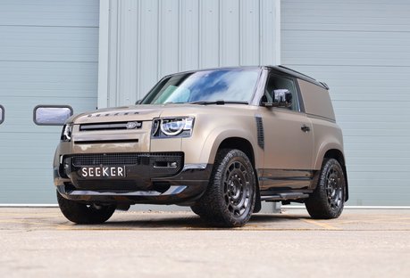 Land Rover Defender 90 DEMO  HARD TOP 350  X-DYNAMIC HSE s 20k spend inc genuine rear seat  