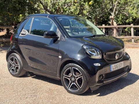 Smart Fortwo Coupe 1.0 Prime (Premium) Cabriolet 2dr Petrol Twinamic Euro 6 (s/s) (71 ps) 6