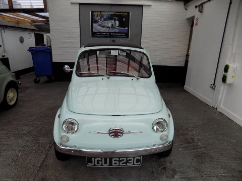Fiat 500F Electric Conversion 51