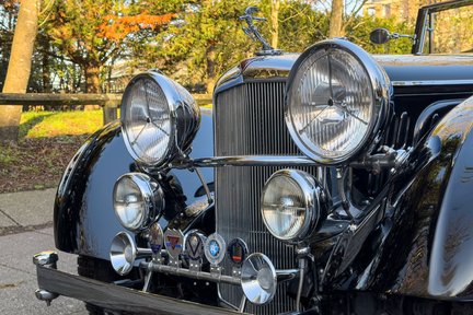 Alvis 4.3 Litre Short Chassis Concealed Drophead Coupe by Whittingham and Mitchel 8