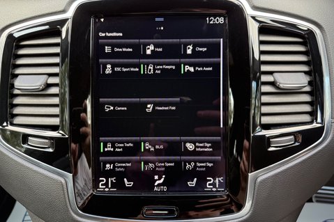 Volvo XC90 RECHARGE T8 R-DESIGN AWD -  PLUG IN HYBRID - CARPLAY -ADAPTIVE CRUISE 36