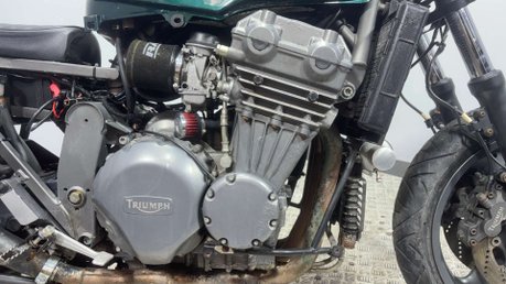 Triumph Trophy 1200 1996 41K RUNNING CAFE RACER CUSTOM PROJECT BIKE 1200CC 10