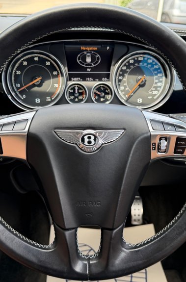 Bentley Continental GT V8 S CONVERTIBLE MULLINER DRIVING SPEC - GLACIER BLUE - LOW MILEAGE 