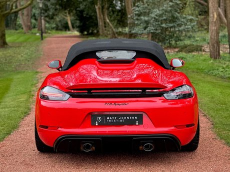 Porsche 718 4.0 Spyder Euro 6 (s/s) 2dr 15