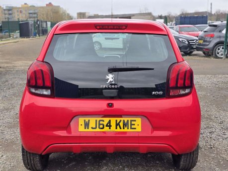 Peugeot 108 1.0 VTi Active Hatchback 5dr Petrol 2 Tronic Euro 5 Euro 5 (68 ps) 12