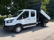 Ford Transit 350 Drw L3 130 ps Crew Cab Tipper - Air Con 1
