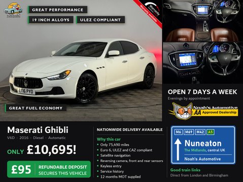 Maserati Ghibli DV6 2