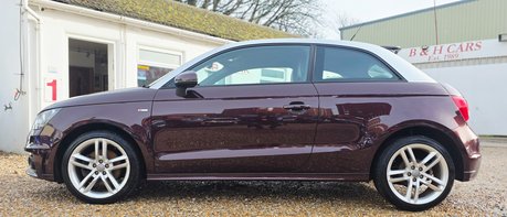 Audi A1 TDI S LINE..£20 R/TAX..12 SERVICES..LAST OWNER 10 YEARS..70 MPG.. 1
