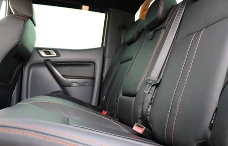 Genuine napa leather seats for the Ranger Raptor exclusive to SeekerUK
