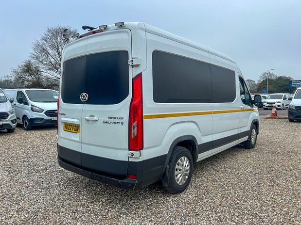 Maxus Deliver 9 LWB L3H2 (SOLD) Medium Roof Alloys Camera Sensors EURO 6 6