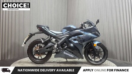 Lexmoto LXS 125 E55 2025 ONLY 5K 125CC LEARNER SPORTS BIKE