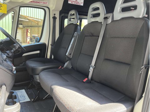 Citroen Relay 40 L4H2 17SEAT LIGHTWEIGHT MINIBUS NON-D1 with FULL MESH RAMP, A/C, CAMERA. 24