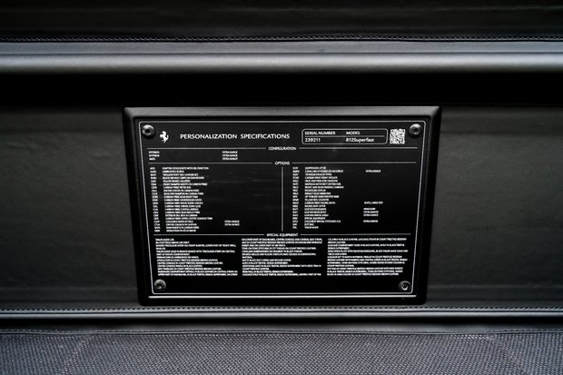 Ferrari 812 Superfast TAILOR MADE. NOW SOLD. SIMILAR REQUIRED. PLEASE CALL 01903 254800. 4