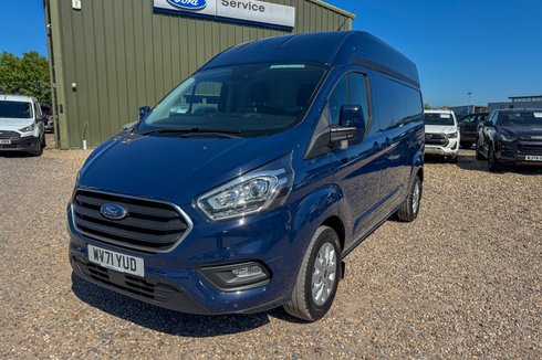 Ford Transit Custom AUTO LWB L2H2 High Roof Limited 320 Air Con Alloys Sensors EURO 6