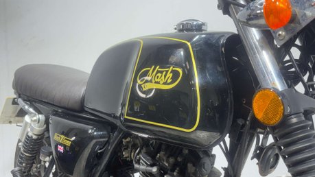 Mash Black SEVEN 125 2019 5K GOOD RUNNING CAFE RACER RETRO PROJECT BIKE 125CC 11