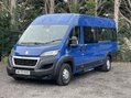 Peugeot Boxer 440 L4H2 17 seat Lightweight NON-D1 minibus w/full ramp, sensors, ULEZ. 1