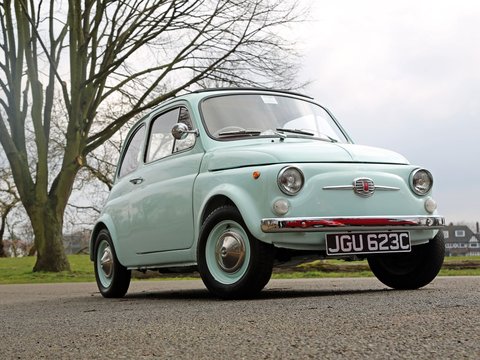 Fiat 500F Electric Conversion 38