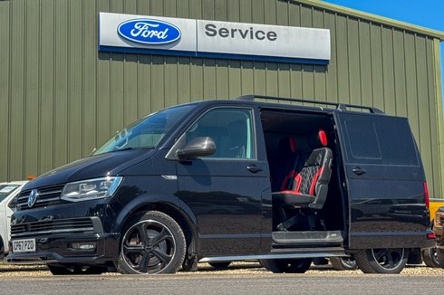 Volkswagen Transporter Crew Cab AUTO SWB L1H1 T32 Sportline Air Con Alloys Sensors EURO 6 NO VAT