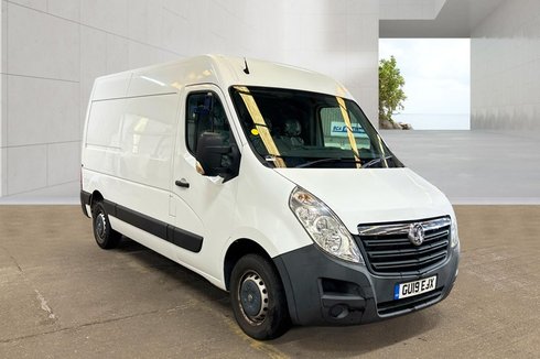 Vauxhall Movano MWB L2H2 Medium Roof 350 Air Con Sensors EURO 6 NO VAT