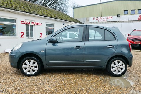 Nissan MICRA 1.2 ACENTA AUTOMATIC WITH JUST 40000 MILES! FULL SERVICE HISTORY! SAT NAV! 6