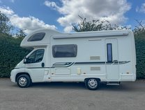 Bessacarr E 5 Berth | 4 Belts | Dinette | Rear Kitchen| Side Bathroom | Vanlux 38