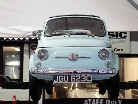 Fiat 500F Electric Conversion 20