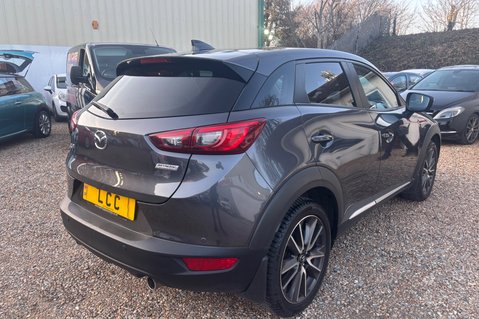 Mazda CX-3 SPORT NAV… AUTOMATIC…5 SERVICES...SAT NAV..HEATED LEATHER SEATS 12