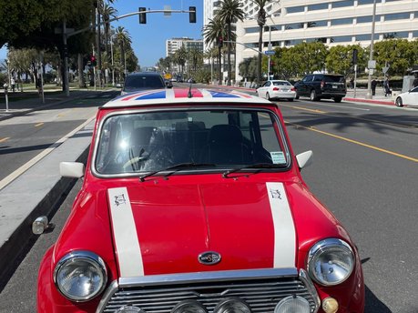Classic Mini Cooper on its travels!! 2
