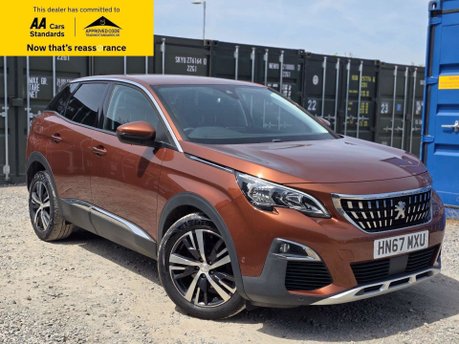 Peugeot 3008 1.2 PureTech Allure SUV 5dr Petrol EAT Euro 6 (s/s) (130 ps) 1