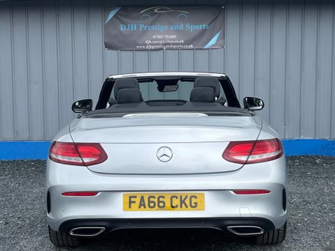 Mercedes-Benz C Class 2.1 C220d AMG Line (Premium Plus) Cabriolet G-Tronic+ Euro 6 (s/s) 2dr 10