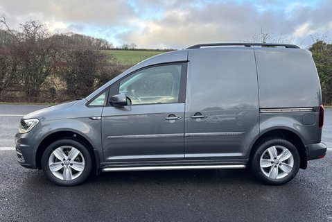 Volkswagen Caddy C20 150ps Tdi Highline DSG Panel Van - Tailgate / Sat Nav / Heated Seats 7