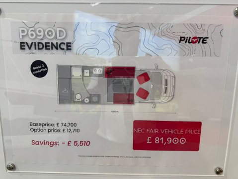 Pilote P690D Evidence 2026 MODEL - X2 DUE IN 12