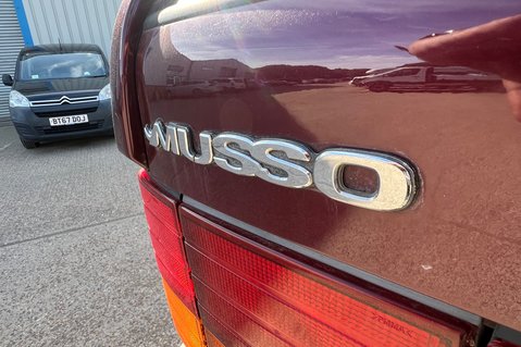 SsangYong Musso GSE - 1 OWNER - PART EXCHANGE TO CLEAR - MERCEDES 2.9 DIESEL ENGINE 65