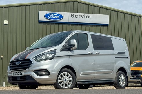 Ford Transit Custom AUTO Crew Cab SWB L1H1 320 Limited Air Con Sensors EURO 6 NO VAT