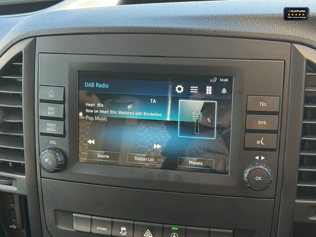 2021 Mercedes-Benz VitoCrew Cab AUTO LWB L2H1 Premium 116 Air Con Alloys Camera Nav Sensors EURO 6 — thumbnail 30 of 51